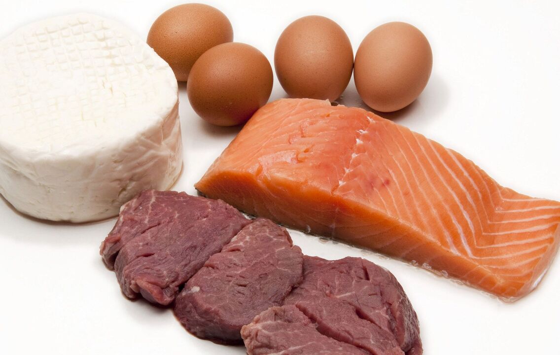 makanan diet protein